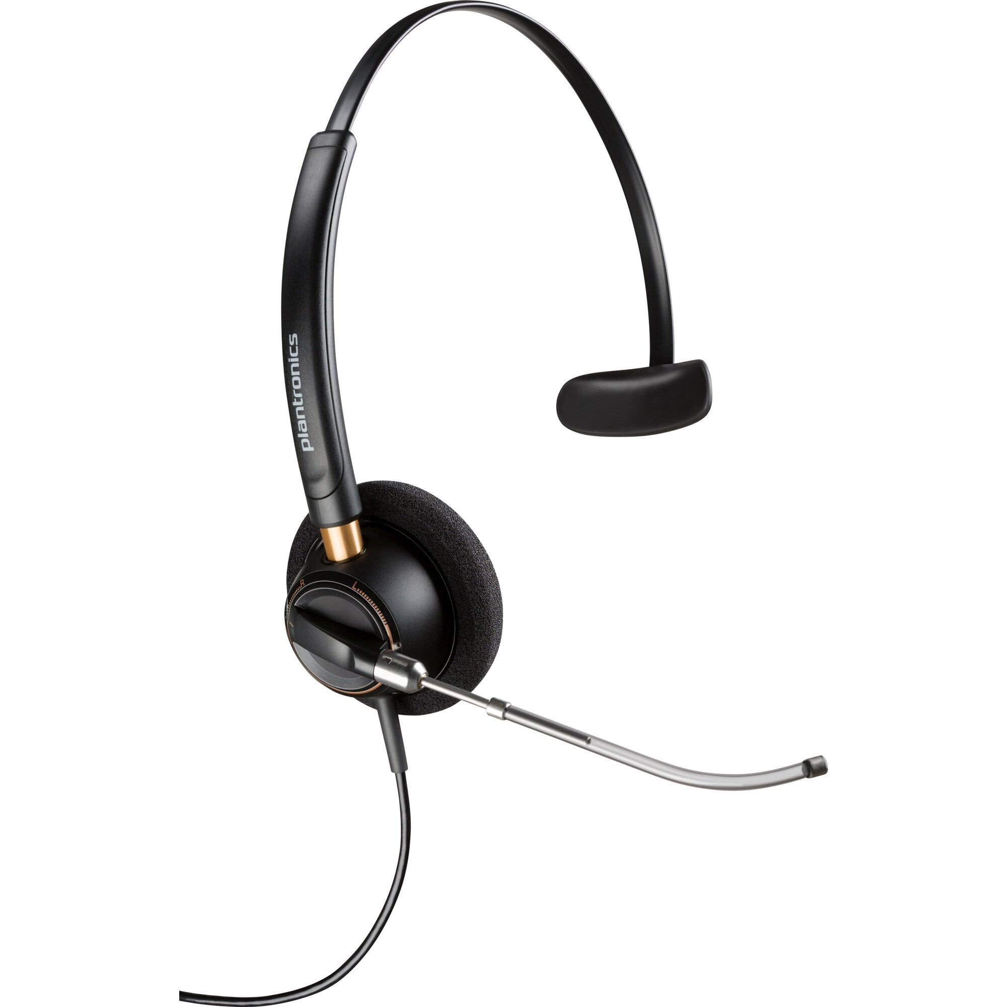 Plantronics EncorePro HW510V Monaural, Over-the-head, Voice Tube Headset 783Q3AA