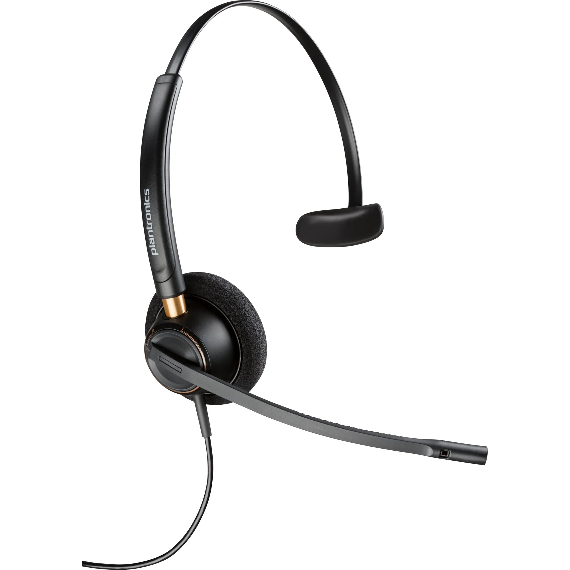 Plantronics EncorePro HW510 Monaural, Over-the-head, Noise Canceling Headset 783Q1AA