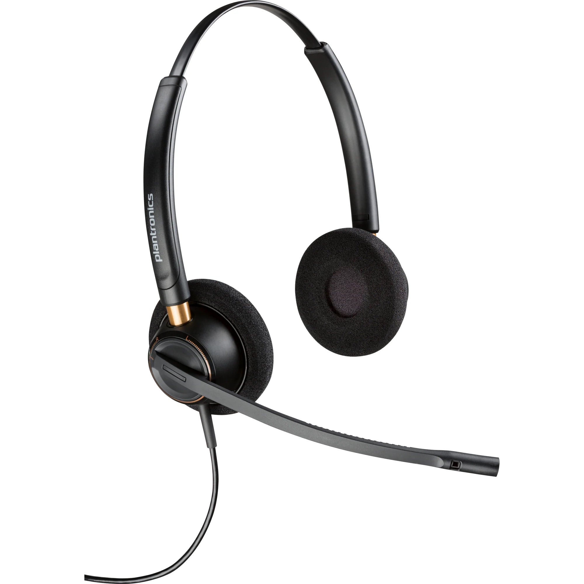 Plantronics EncorePro HW520 Binaural, Over-the-head, Noise Canceling Headset 783P6AA