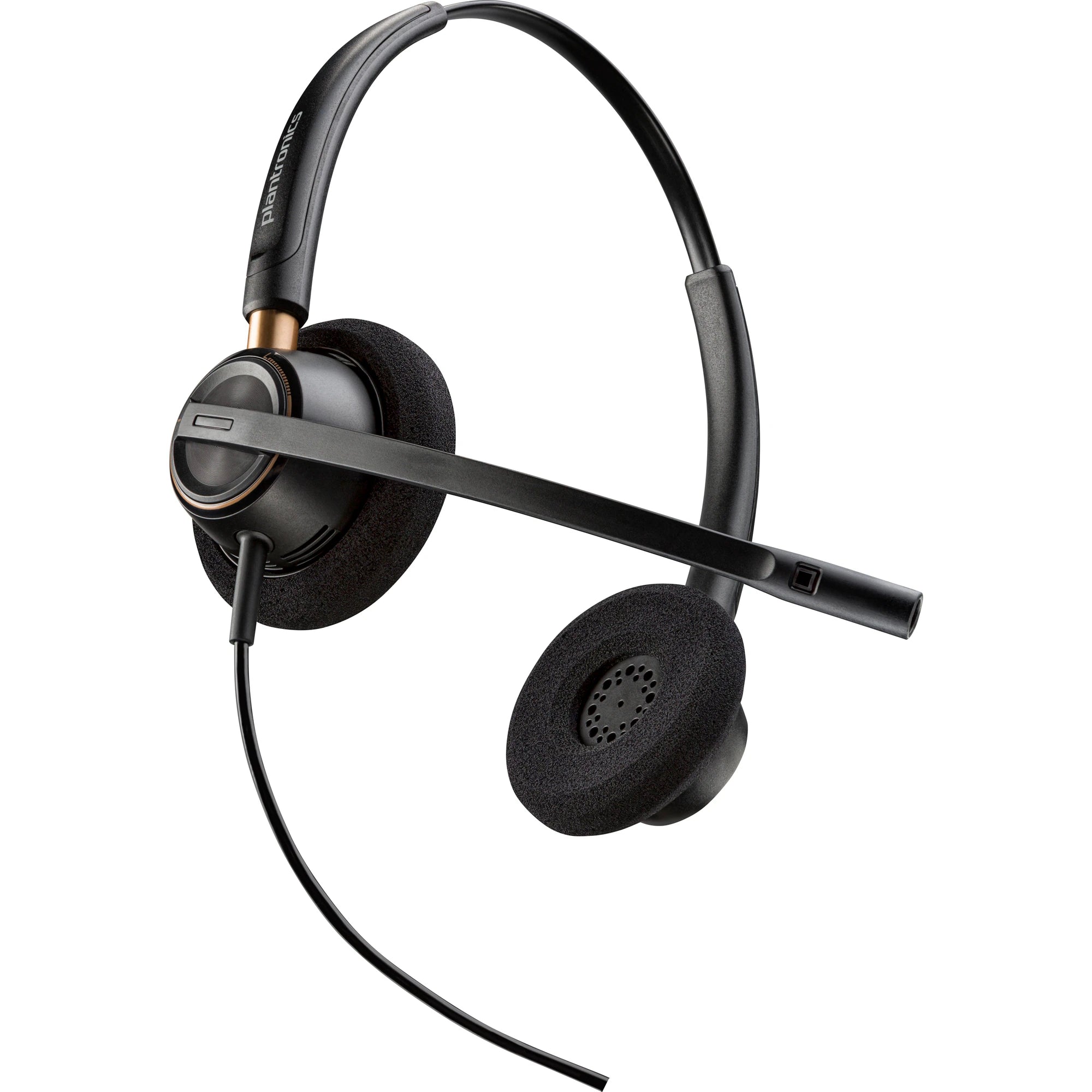 Plantronics EncorePro HW520 Binaural, Over-the-head, Noise Canceling Headset 783P6AA