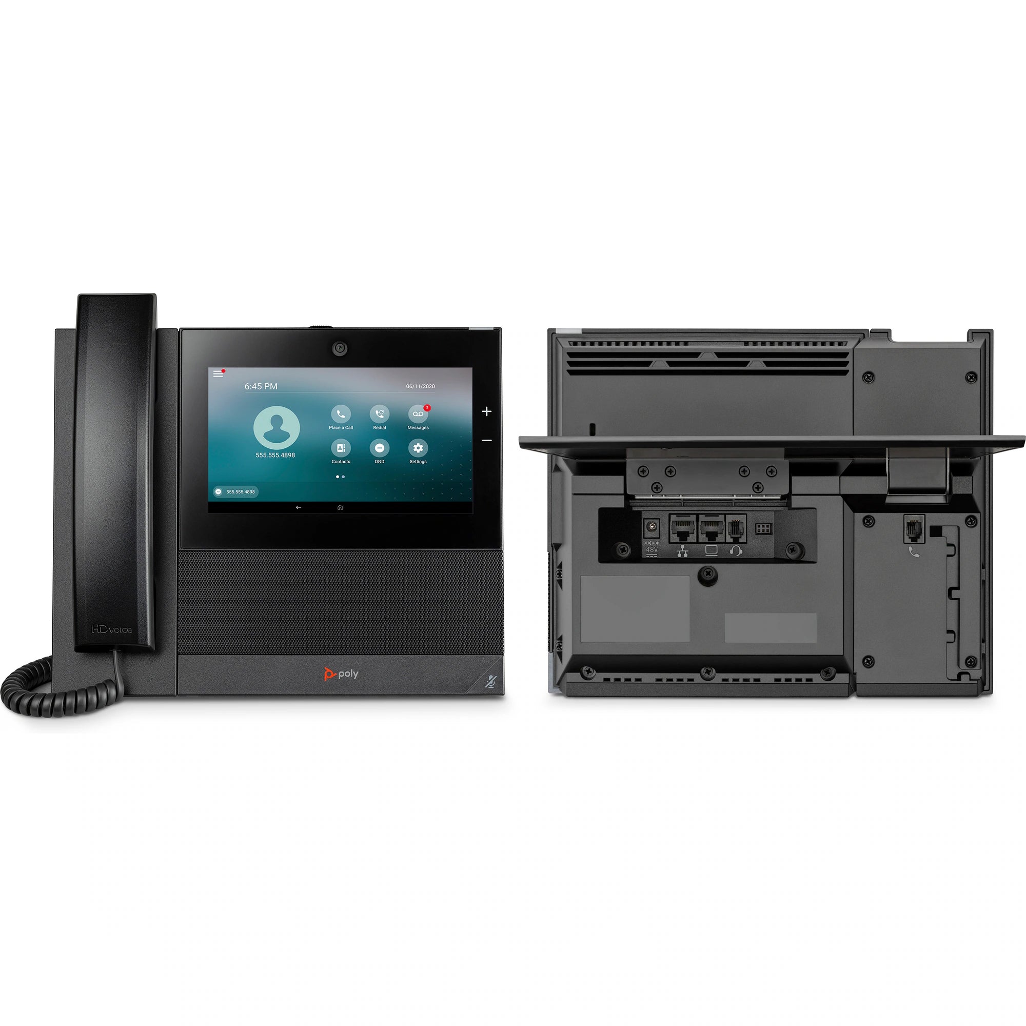 Poly CCX 700 Business Media Phone with Open SIP with Power Supply 84C18AA