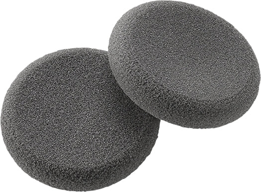 Poly Ear Cushion Kit, Foam, Encore, Supra, Blk, Qty 2 920P6AA