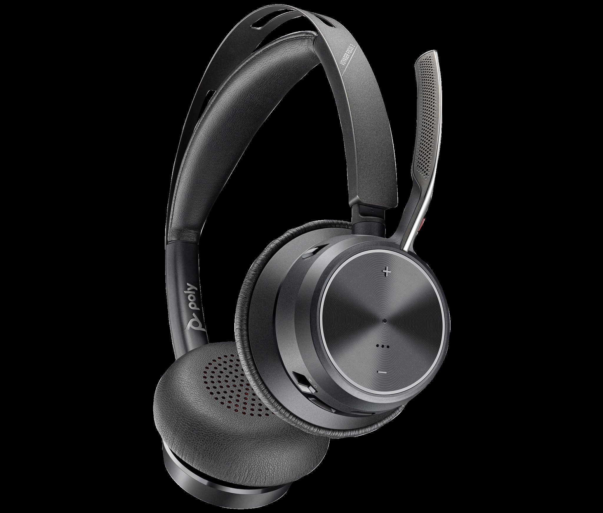 Poly Voyager Focus 2 USB-C Headset +USB-C/A Adapter TAA 9T9J9AA