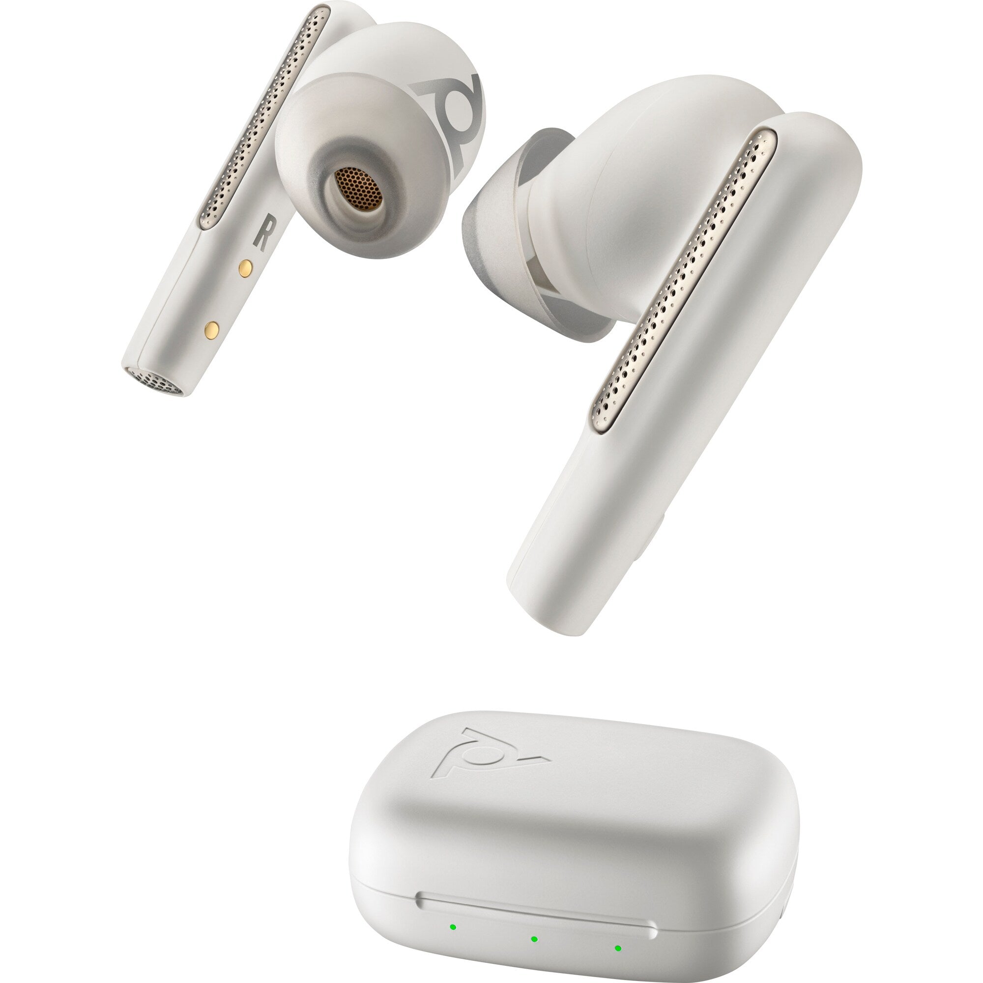 Poly Voyager Free 60 UC M Microsoft Teams White Sand Earbuds +BT700 USB-C Adapter +Basic Charge Case 7Y8L6AA