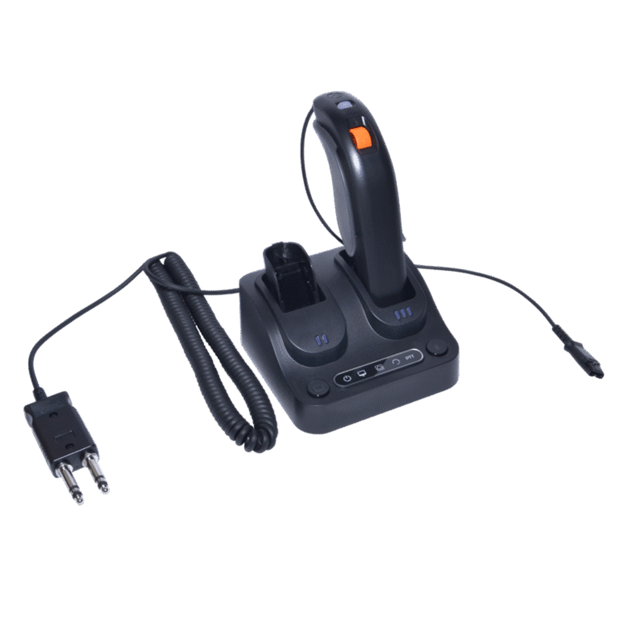 JPL Scout 3100 Wireless DECT Push-to-talk Headset Amplifier 575-406-3100