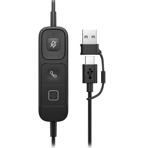 HP/Poly Mission 415 Monaural USB Wired Headset C01A9AA