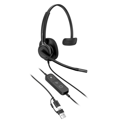HP/Poly Mission 415 Monaural USB Wired Headset C01A9AA