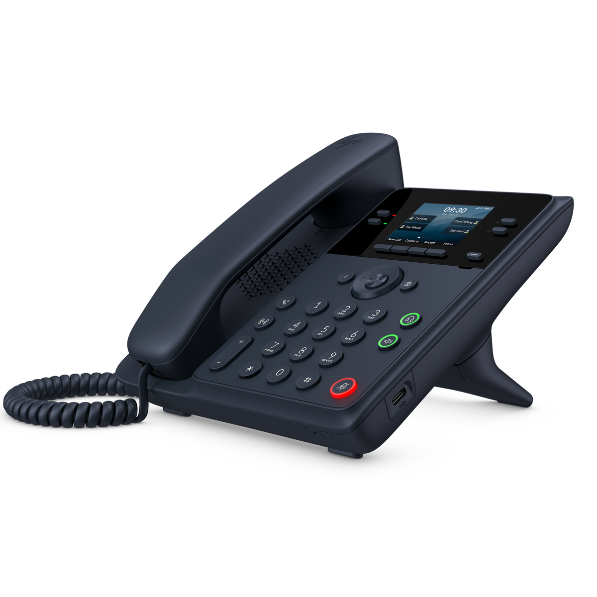 HP Poly Edge V250 OpenSIP DeskPhone with Power Supply C93Z4AA