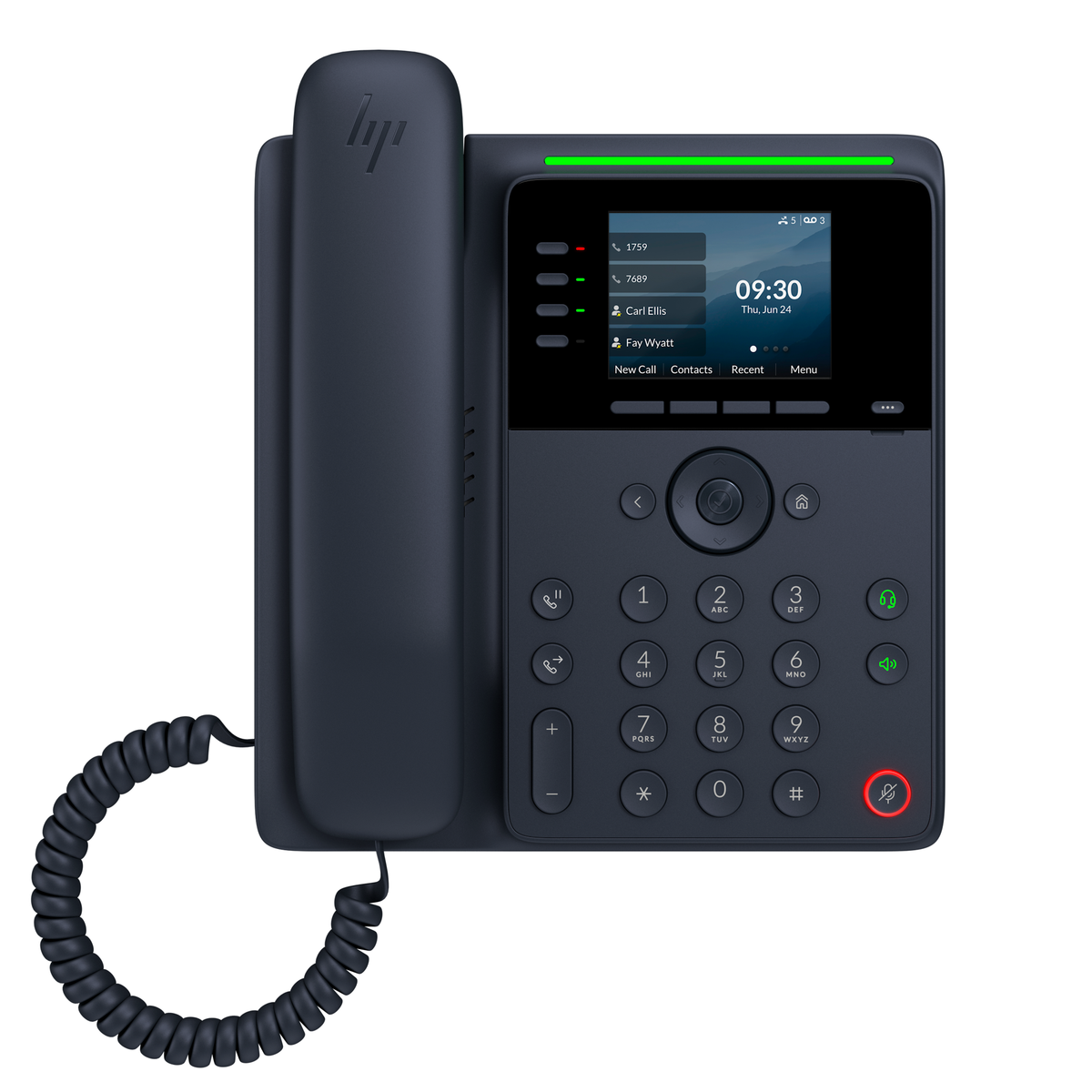 HP Poly Edge V250 Plus OpenSIP DeskPhone with Power Supply C93Z7AA