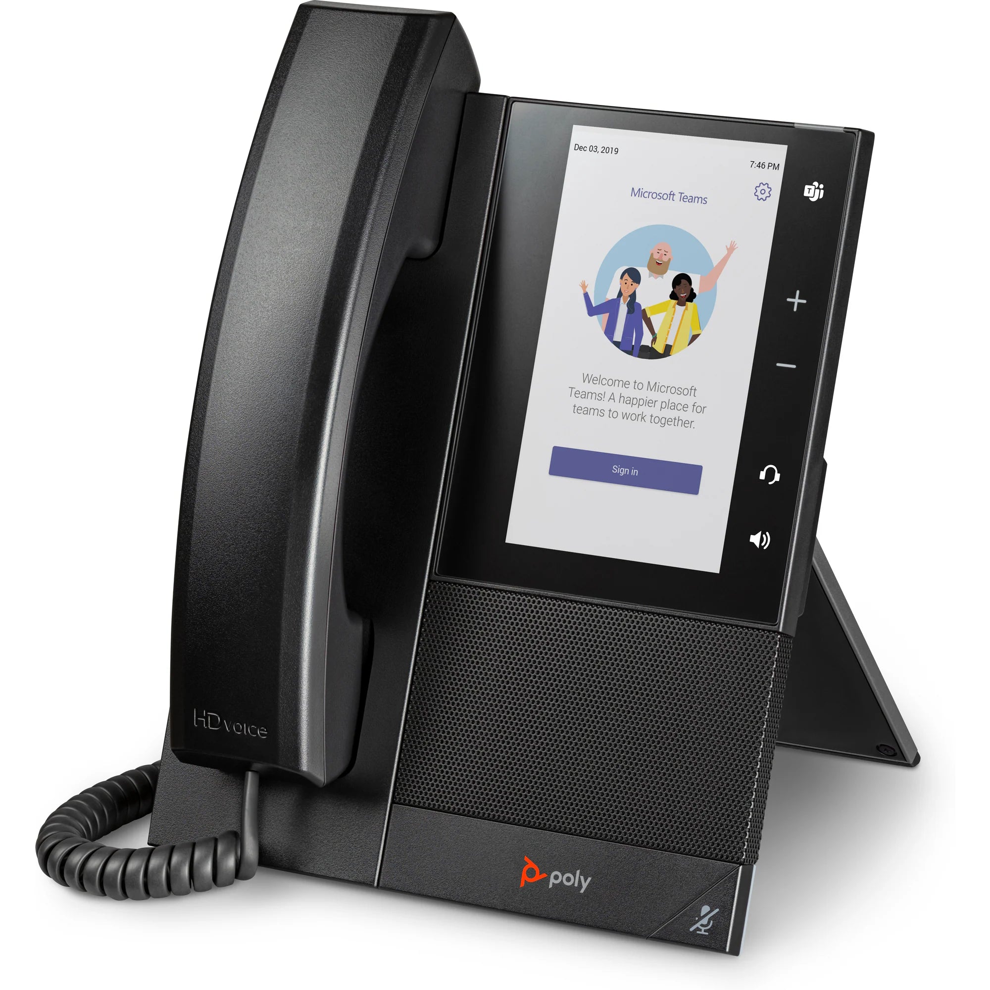 Poly CCX 505 Business Media Phone for Microsoft Teams and PoE-enabled 82Z79AA