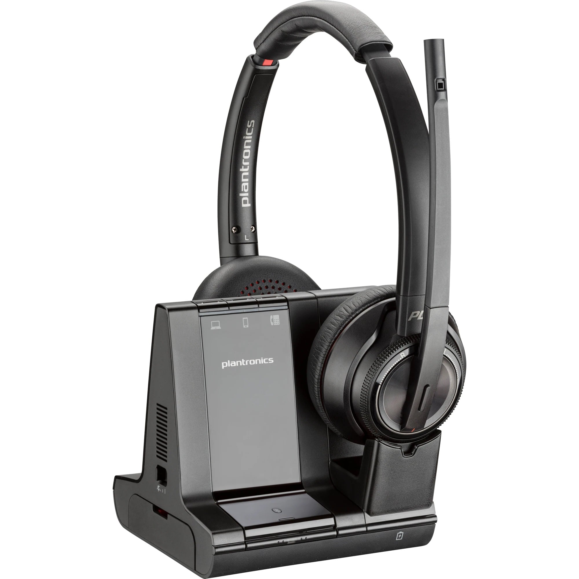 Poly Savi 8220-M Office Stereo DECT 1920-1930 MHz Headset TAA  7S4B6AA