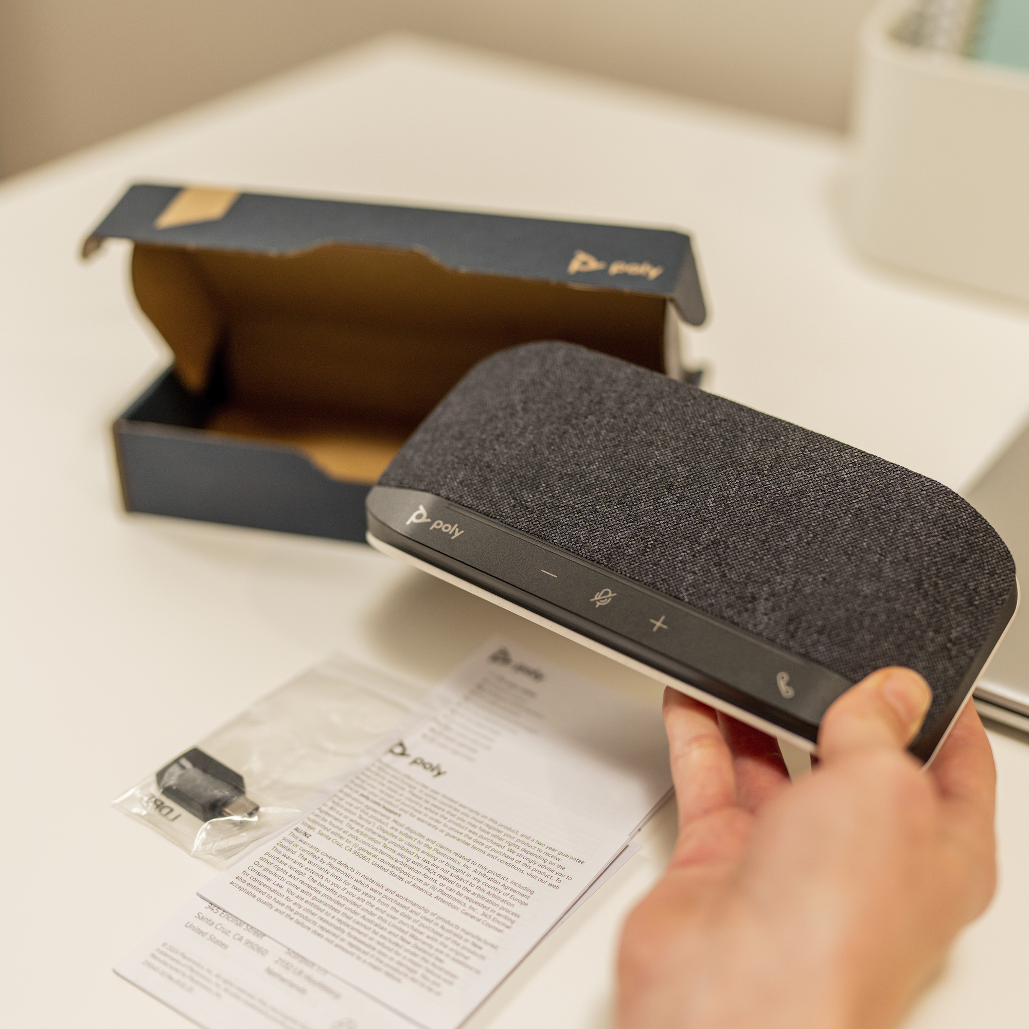 Poly Sync 10 USB-A USB-C Speakerphone 772C3AA