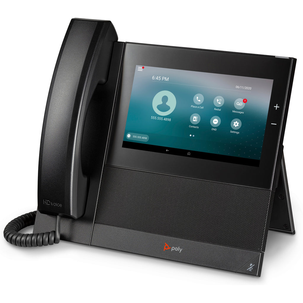 Poly CCX 600 Business Media Phone with Open SIP with Power Supply 84C1