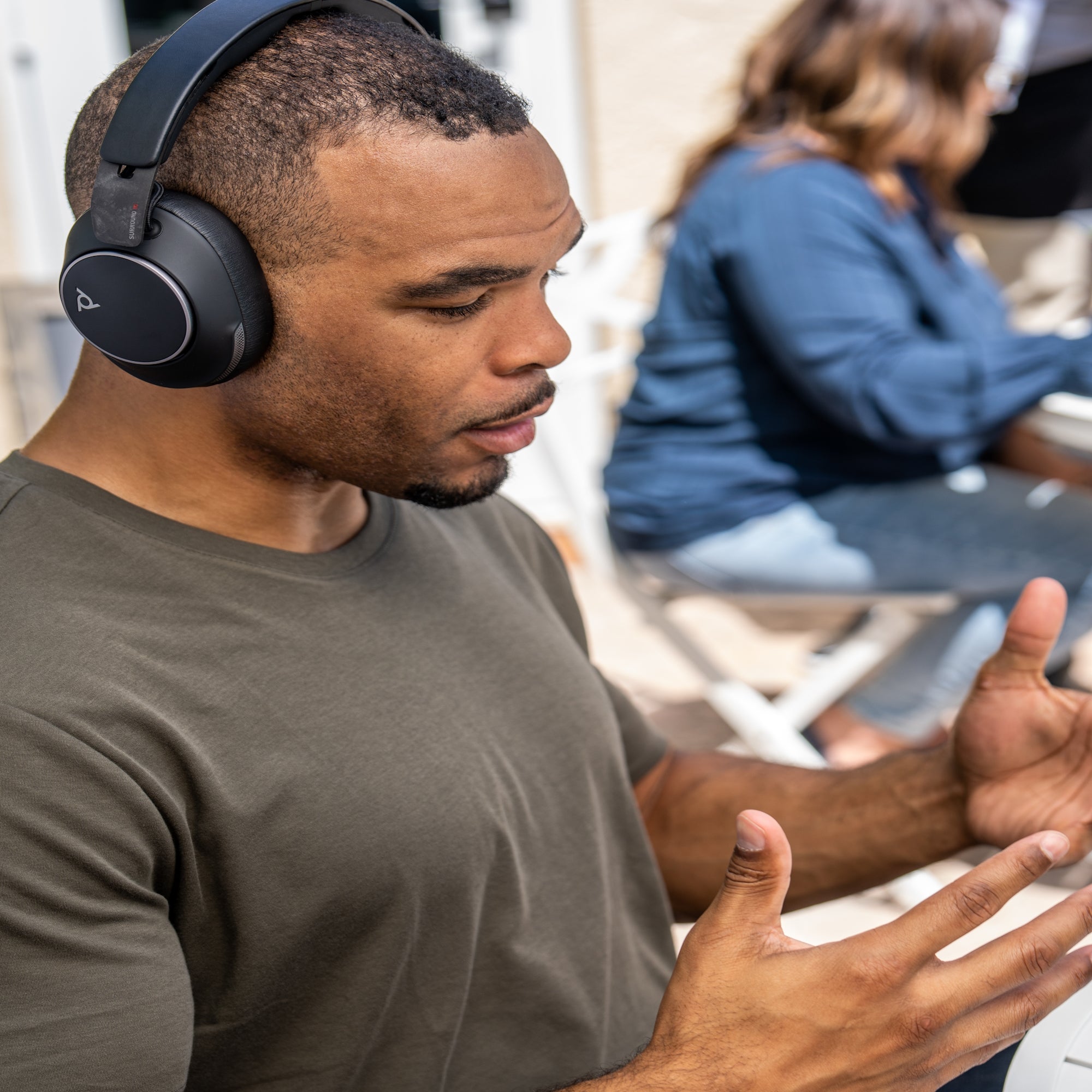 Poly Voyager Surround 80 UC USB-C Headset +USB-C/A Adapter 8G7T9AA
