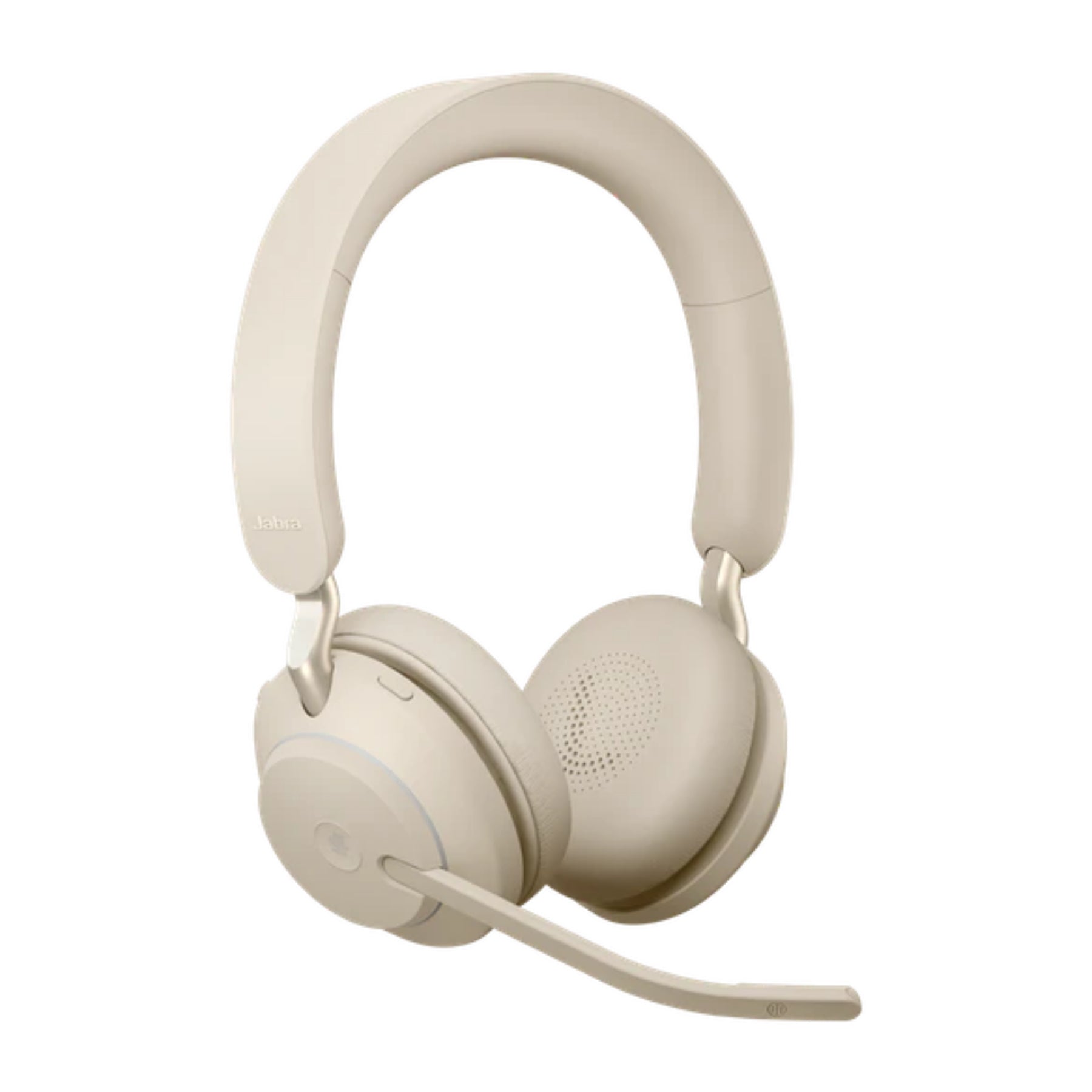 Jabra Evolve2 65 USB-C Link380c UC Stereo with Stand – Beige 26599-989-888