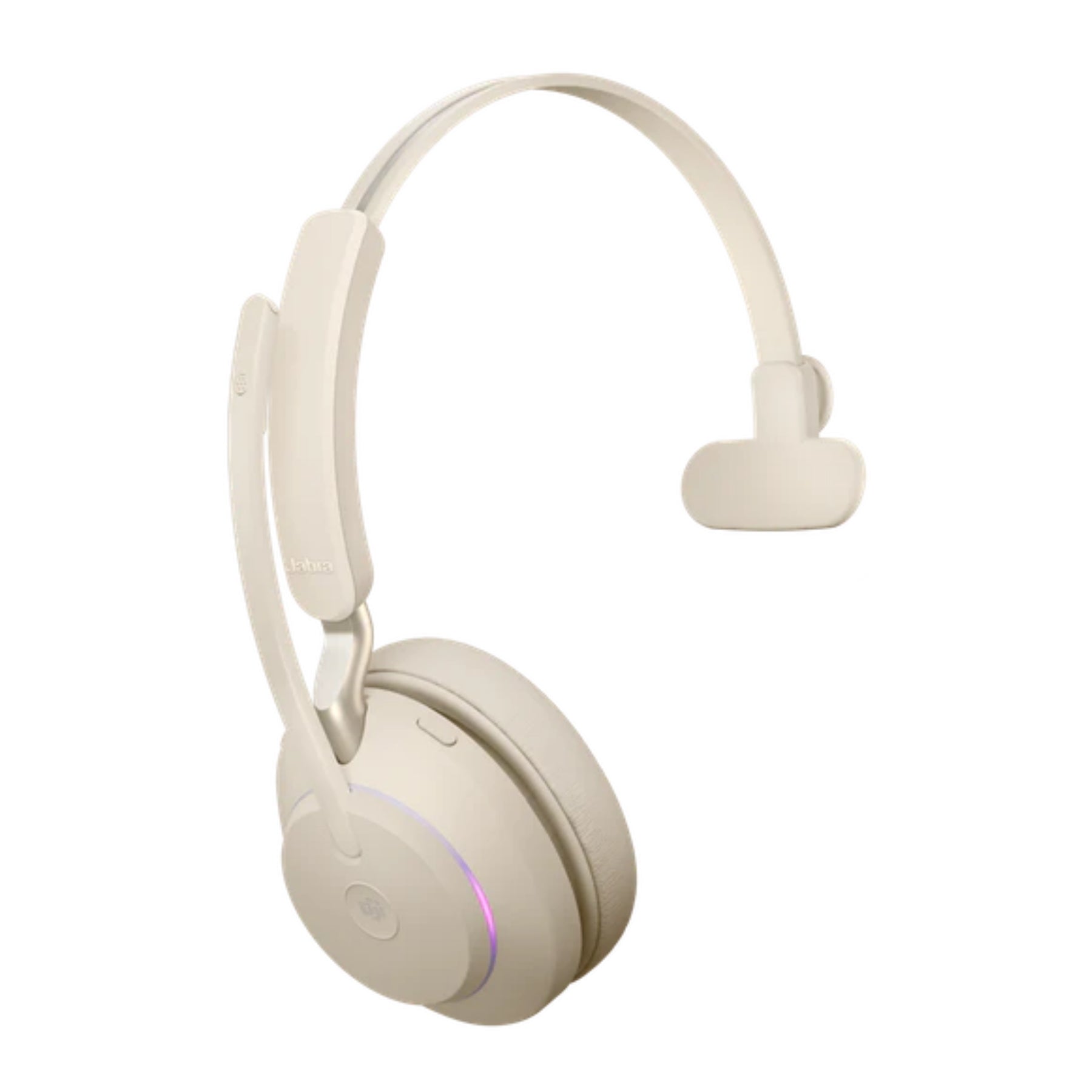 Jabra Evolve2 65 USB-C Link380c MS Teams Mono - Beige 26599-899-898