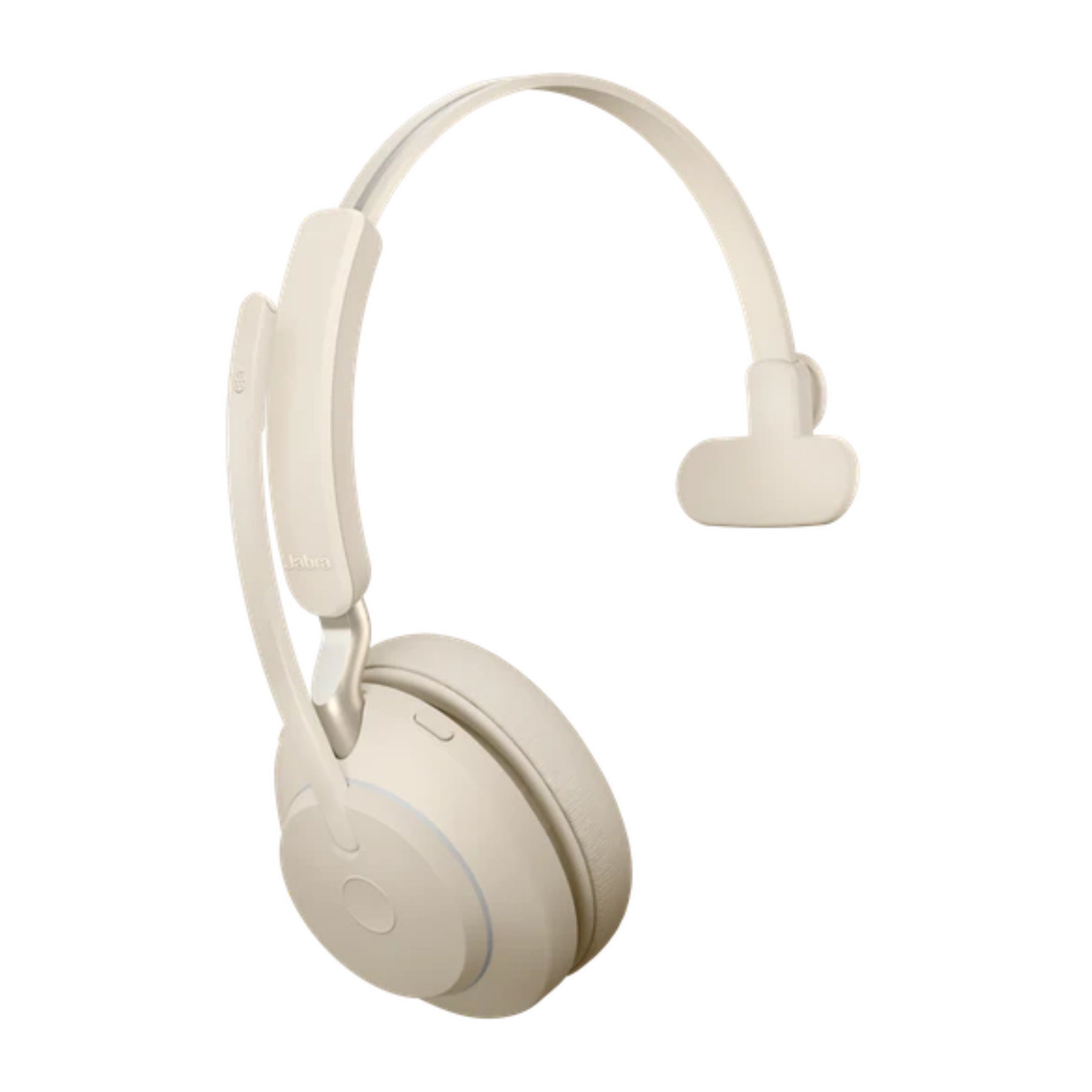 Jabra Evolve2 65 USB-C Link380c UC Mono Stand Beige 26599-889-888